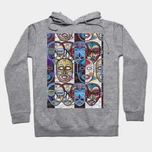 African Masks V2 Hoodie